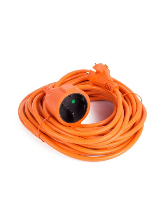 Oranje - Verlengsnoer - 10 mtr - 2 x1.0